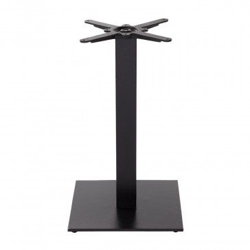          Cast Iron Slimline Dining Height Table Base Square