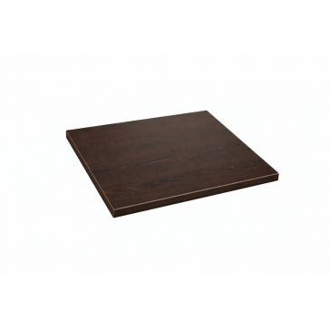         Laminate Table Top Dark Oak 680mm Square