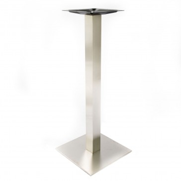 Stainless Steel Poseur Height Table Base