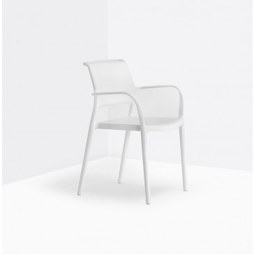              Pedrali Ara Armchair 315 White