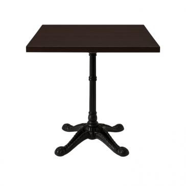           Bistro Square Table Dark Oak