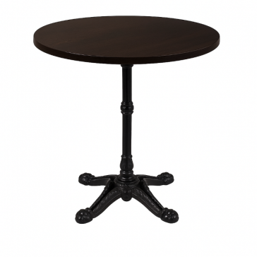           Bistro Round Dining Table Dark Oak 
