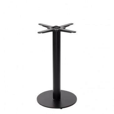       Cast Iron Slimline Dining Height Table Base Round