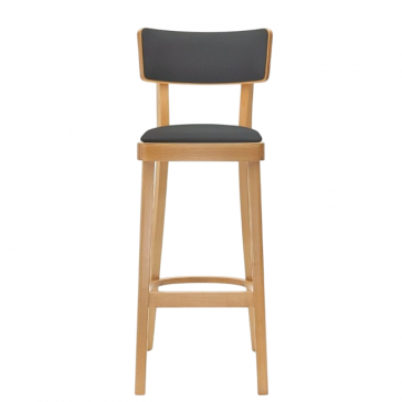          Barstool Solid Upholstered