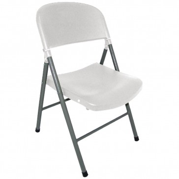          Bolero Foldaway Utility Chairs White