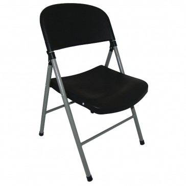 Bolero Foldaway Utility Chairs Black 