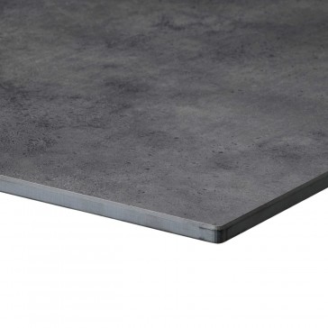  Compact Laminate HPL Table Tops - Metallic Anthracite