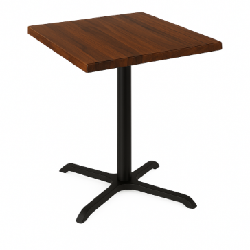        Werzalit Cross Table Antique Oak Square