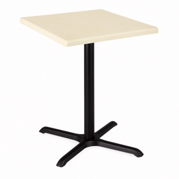        Werzalit Cross Table White Square
