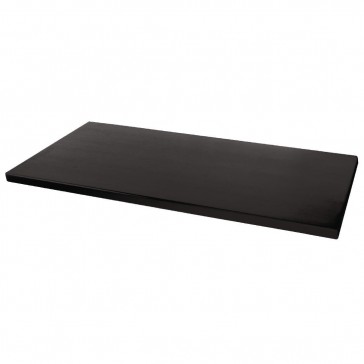 Werzalit Table Top Black Rectangular 1100 X 700mm