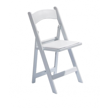    Folding Wedding Chair White