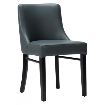            Merrion Side Chair Iron Grey / Black