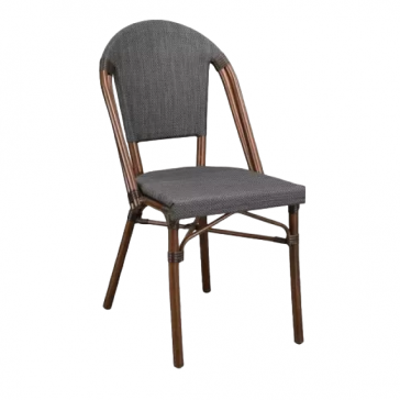   Aurea Aluminium Side Chair Grey