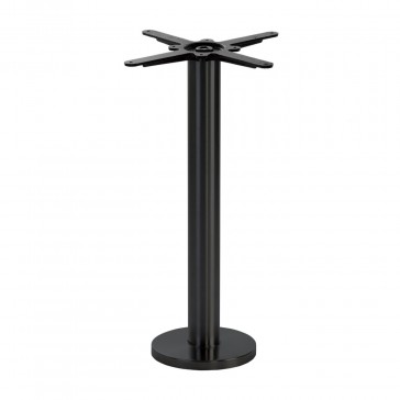 Floor Fixed Table Base Black