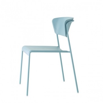           SCAB Design Lisa Technopolymer Chair Blue