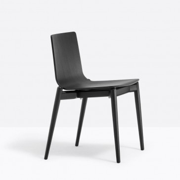             Pedrali Malmo Chair 390 Black