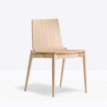             Pedrali Malmo Chair 390 Natural Ash