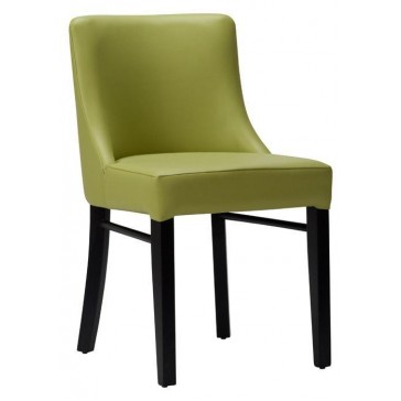 Merrion Side Chair Lime Green / Black