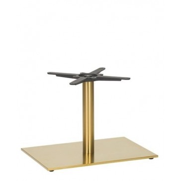    Brass Coffee Height Table Base Rectangular