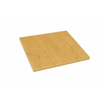       Laminate Table Top Oak 680mm Square