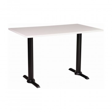 Olympia Twin Dining Table White 