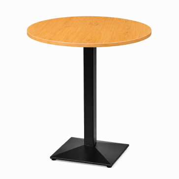     Pyramid High Bar Table Oak Round