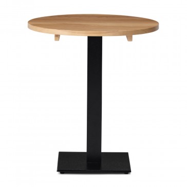     Solid Wood Oak Dining Table Round 700mm