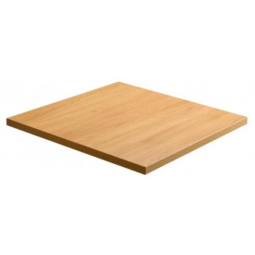       Laminate Table Top Oak 680mm Square