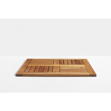 Solid Teak Table Top 700 x 700mm Square