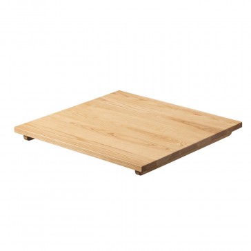   Solid Ash tabletops - Oak Stained 700 x 700mm Square