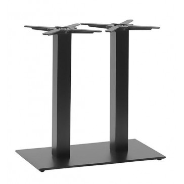         Cast Iron Slimline Dining Height Table Base Twin