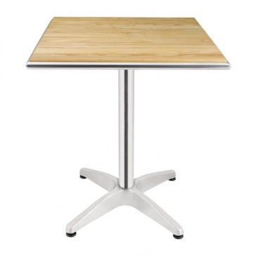    Bolero Ash Top Table Square 600mm