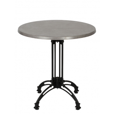   Continental 4 Leg Table City Round Werzalit Top