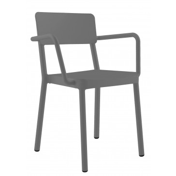           Resol Lisboa Armchair Dark Grey