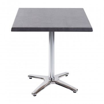  Werzalit Anthracite Table 600x600mm