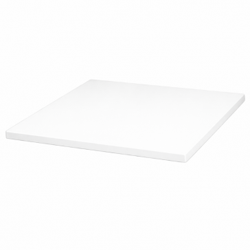     Werzalit Table Top White Square 600mm