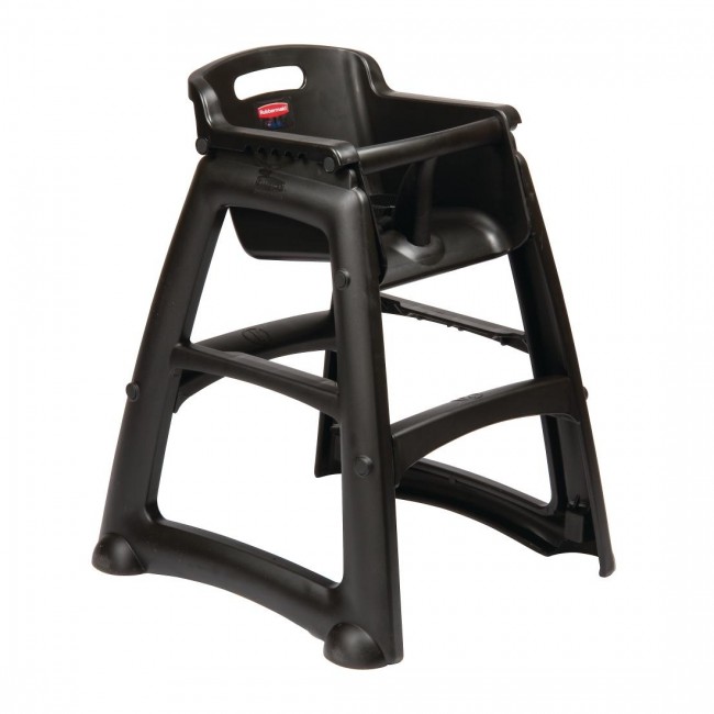 baby high chair black