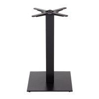          Cast Iron Slimline Dining Height Table Base Square