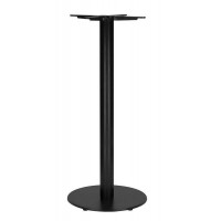       Cast Iron Slimline Poseur Height Table Base Round