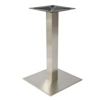 Stainless Steel Square Dining Table Base