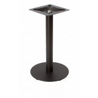  Black Steel Dining Height Table Base Round