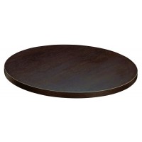  Laminate Table Top Dark Oak 800mm Round
