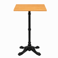       Bistro High Bar Table Oak Square