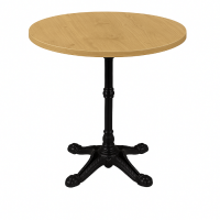           Bistro Round Dining Table Oak