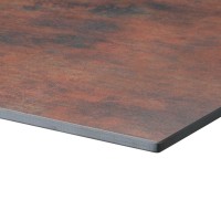 Compact Laminate HPL Table Tops - Golden Rust