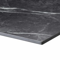  Compact Laminate HPL Table Tops - Marquina Marble