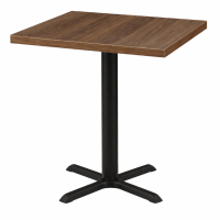                  Cross Dining Table Square - Choice Of 4 Tabletop Colours