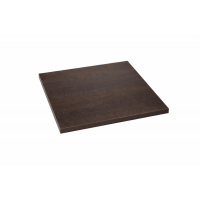         Laminate Table Top Dark Oak 680mm Square