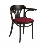             Fameg Bentwood Fanback Armchair Upholstered