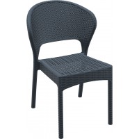            Siesta Daytona Rattan Style Chair Dark Grey